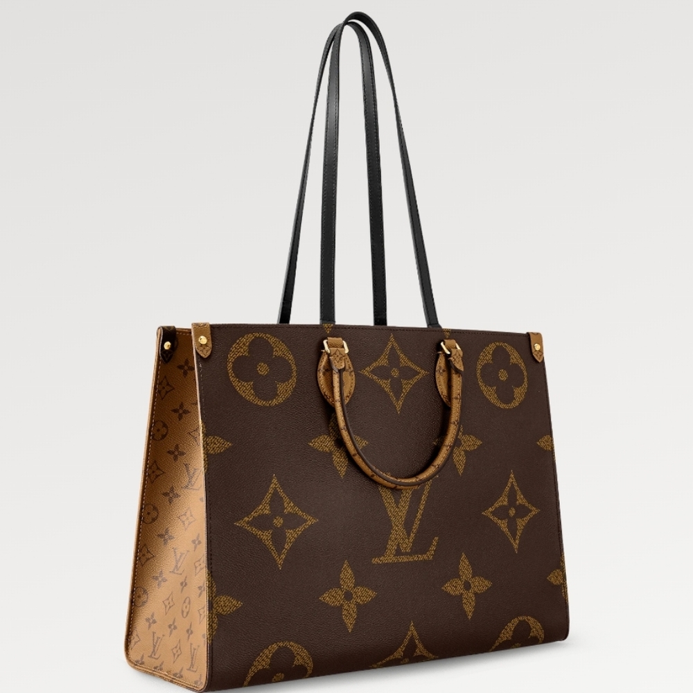 Like New!!! NWT! Louis Vuitton OnTheGo LV Reverse Canvas GIANT Monogram GM